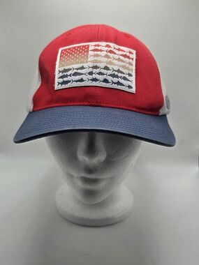 Columbia PFG Fish Flag Mesh Snapback